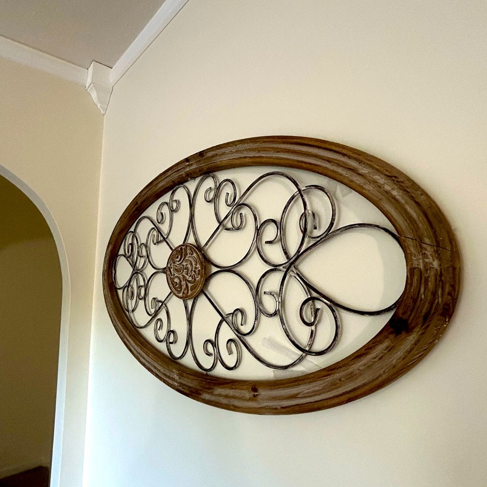 Metal art decor